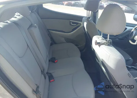 2016 Hyundai Elantra Se from USA, damaged, VIN KMHDH4AE6GU484508